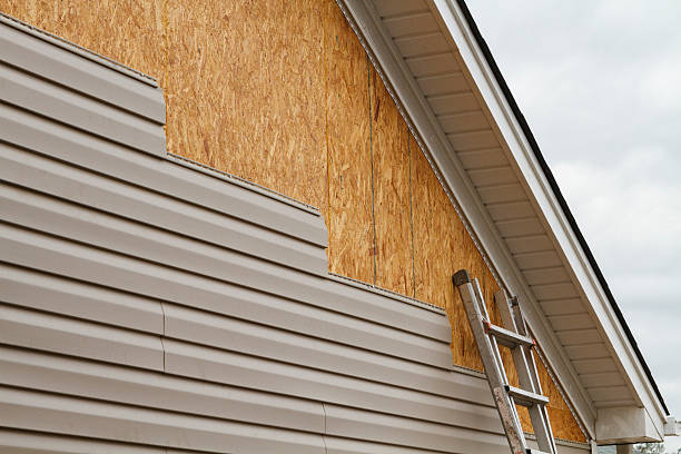 Professional Wood Siding technician working in Goldston, NC
